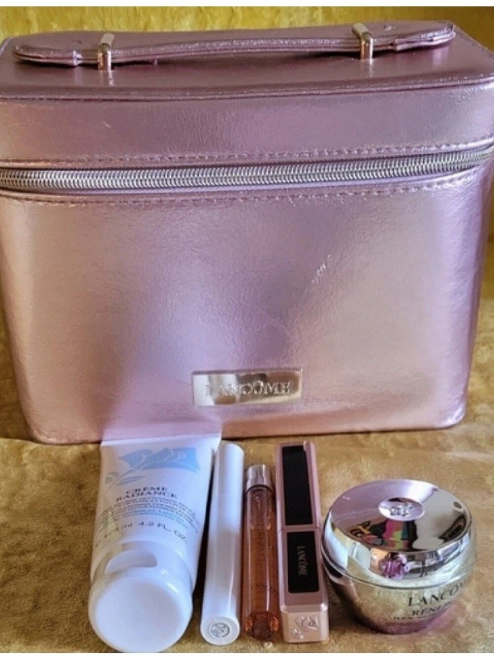 BRAND NEW LANCOME BEAUTY BUNDLE, 6 FULL SIZE PRODUCTS, SKINCARE, MAKEUP, PERFUME
